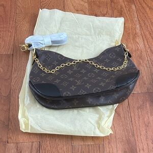 Brown Designer Chain Shoulder Bag brand new